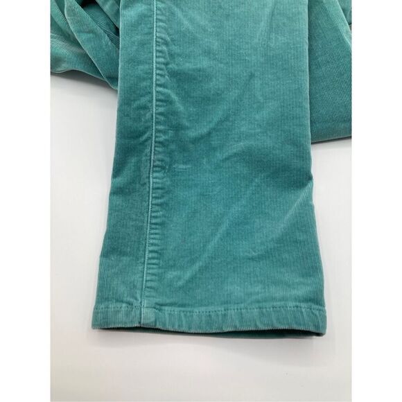 PATAGONIA Teal Green Fitted Corduroy Men’s Skinny Jeans Pants Size 29 Low Waist - Picture 13 of 15